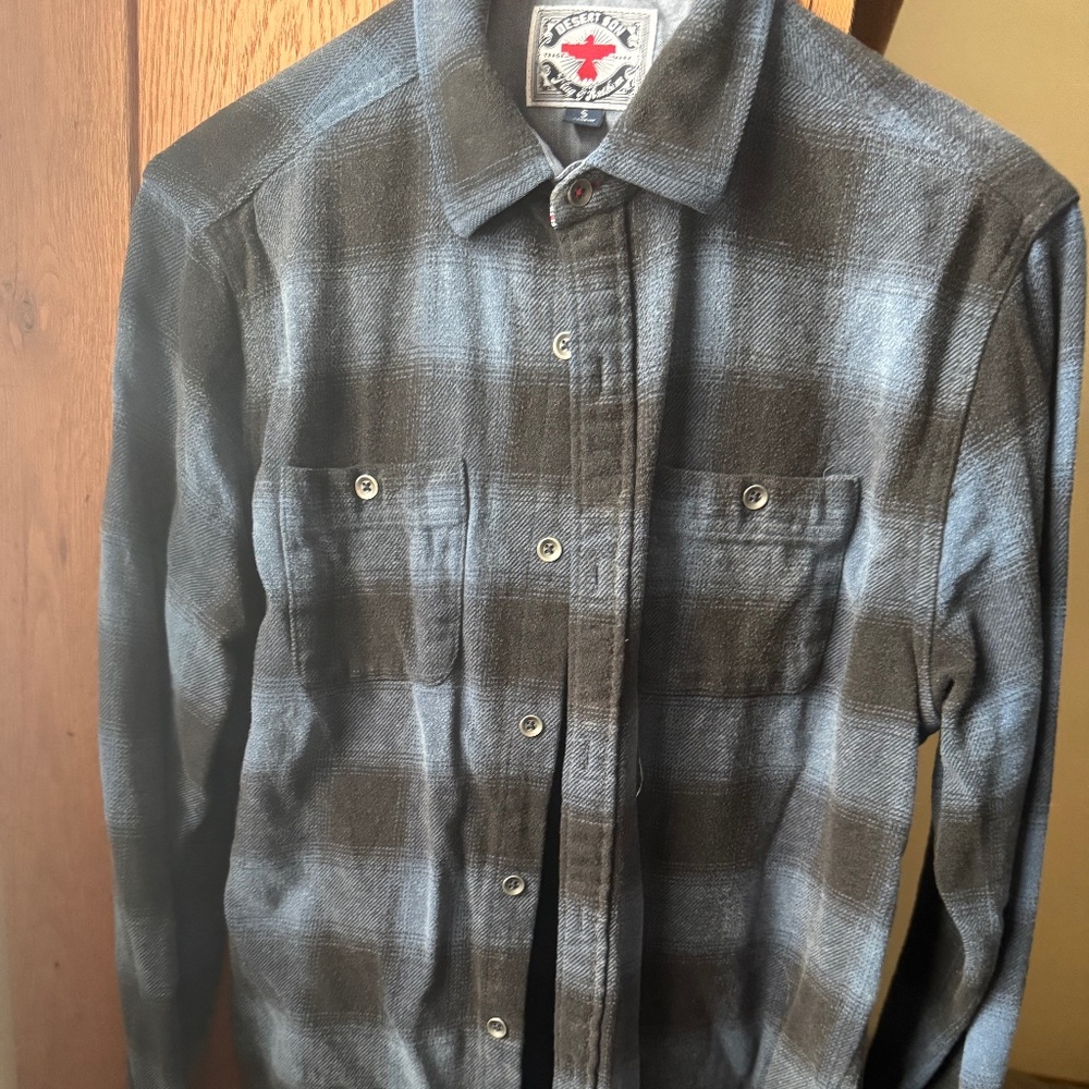 Flag and Anthem flannel shirt